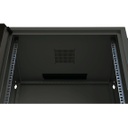 Coffret de brassage 19" 12U prof 500 porte Tôlée