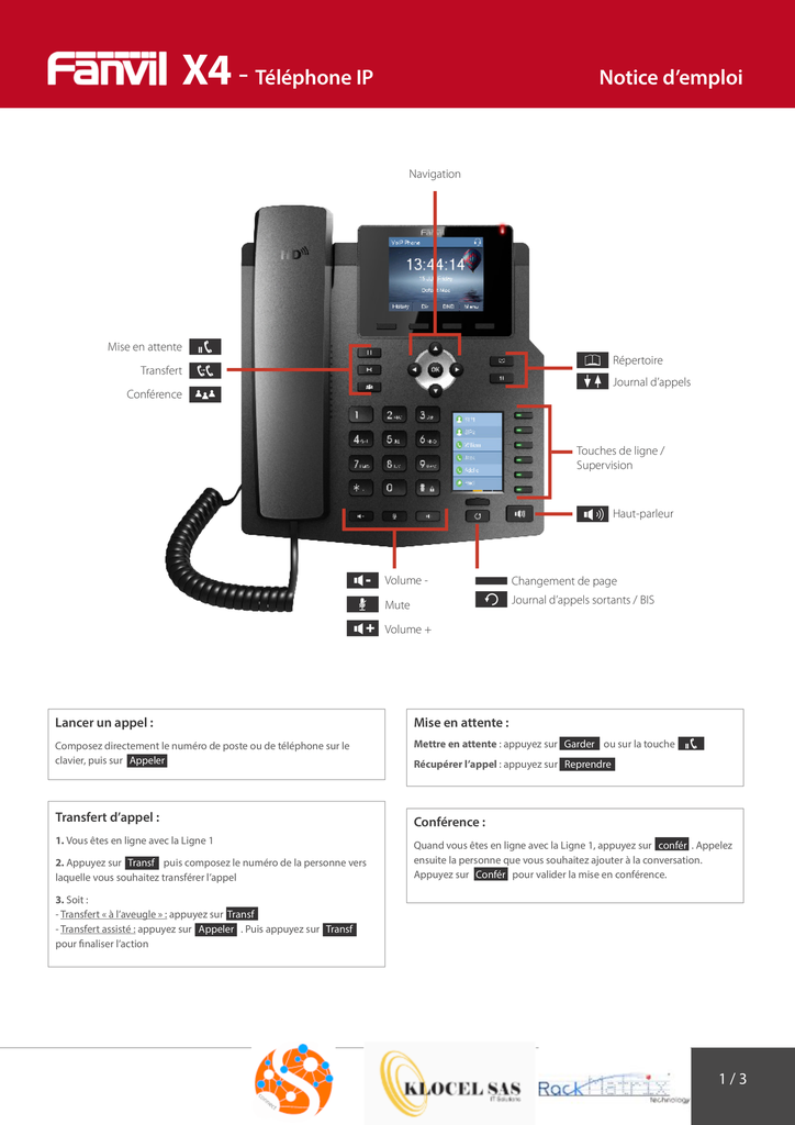 Utiliser votre standard VitalPBX VoIP Semper 2022